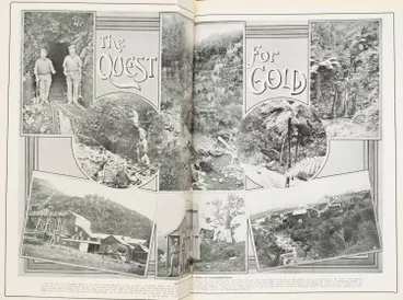 Image: The quest for gold: Where gold is won from the hills at Waiorongomai