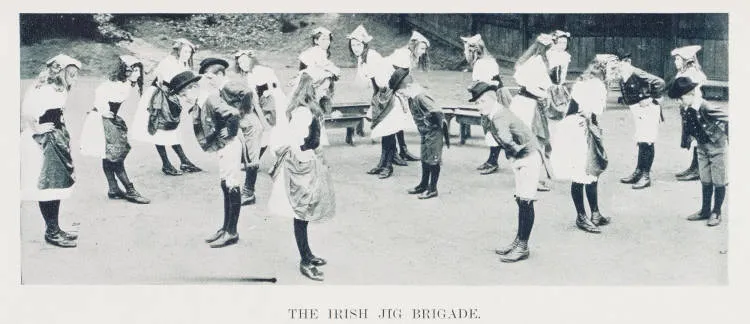 The Irish jig brigade