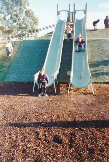 Image: Slides; Maidstone Max opening day; April 2001