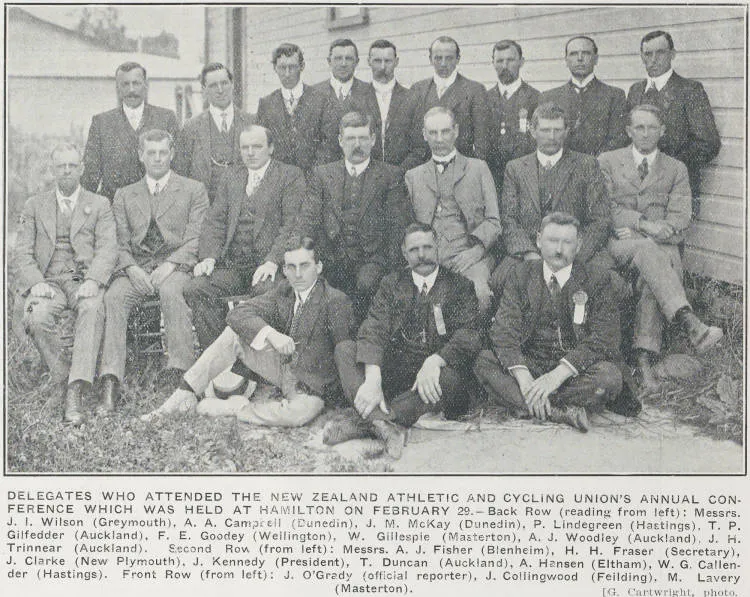 The New Zealand Athletic and Cycling Union's Annual Conference