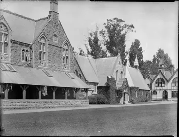 Image: Christ's College buildings, Christchurch