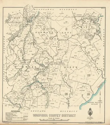 Image: Waipawa Survey District [electronic resource] / May Lawson, delt.