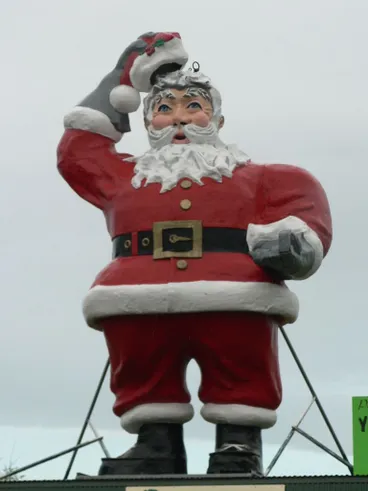 Image: Father Christmas at the Levin Adventure Park 2007