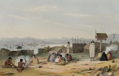 Slaves Preparing Food