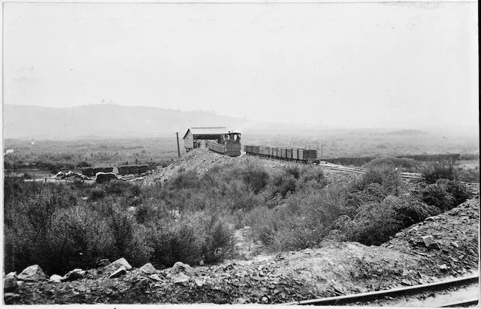 The "tip" at the Northern Colliery Co., Waro