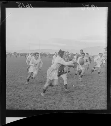 Image: Petone Onslow playing Wellington Maori at rugby