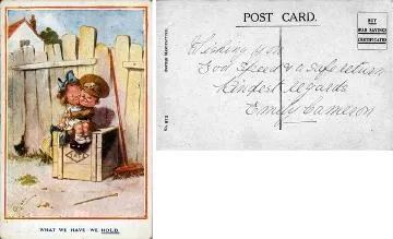 Postcard sent by Emily Cameron : digital image