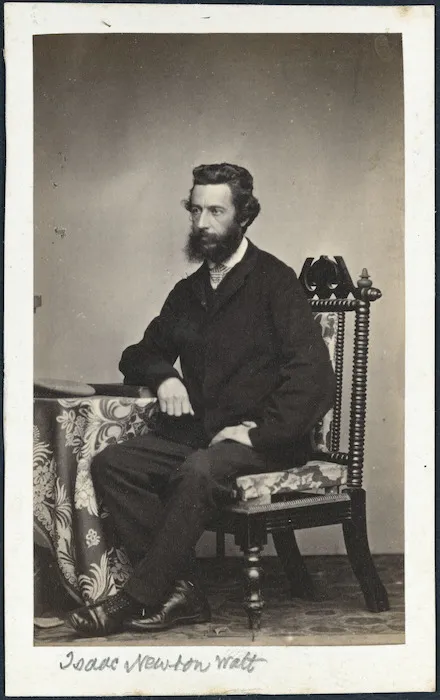 Isaac Newton Watt, 1821-1886 - Photograph taken by an unknown photographer