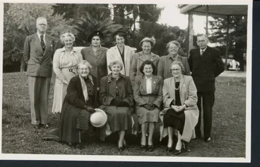 Image: Tauranga Federation Executive, CWI (Country Women's Institute)