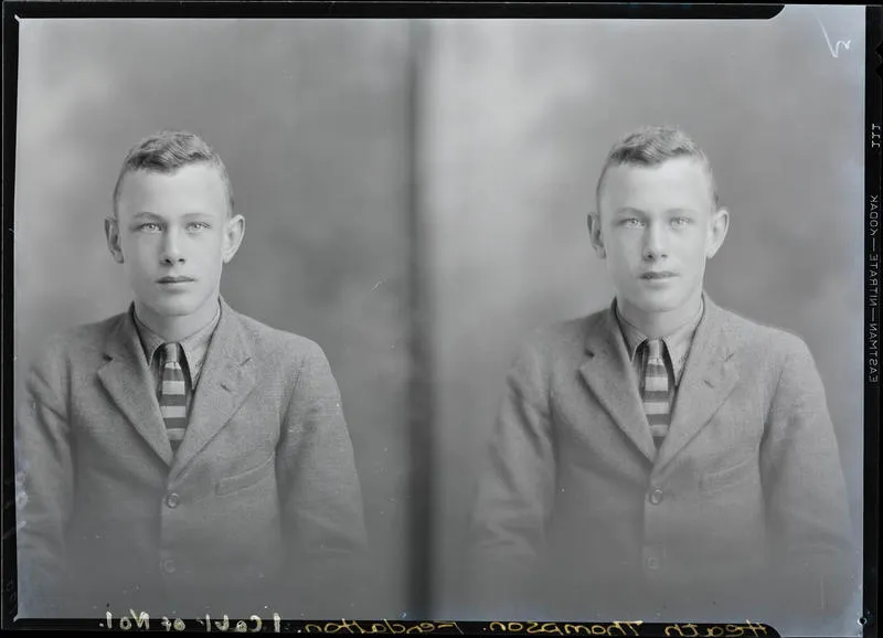 Film Negative: Master Heath Thompson (twin negative)