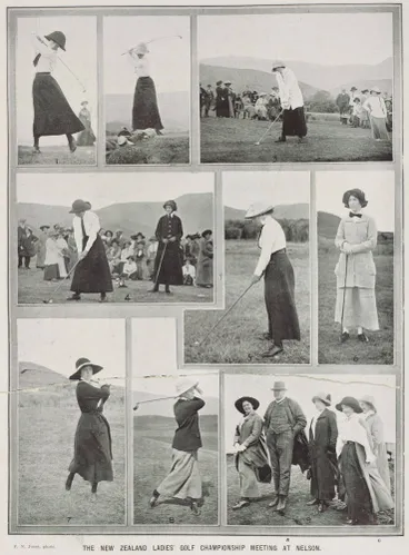Image: The New Zealand ladies' golf championship meeting at Nelson