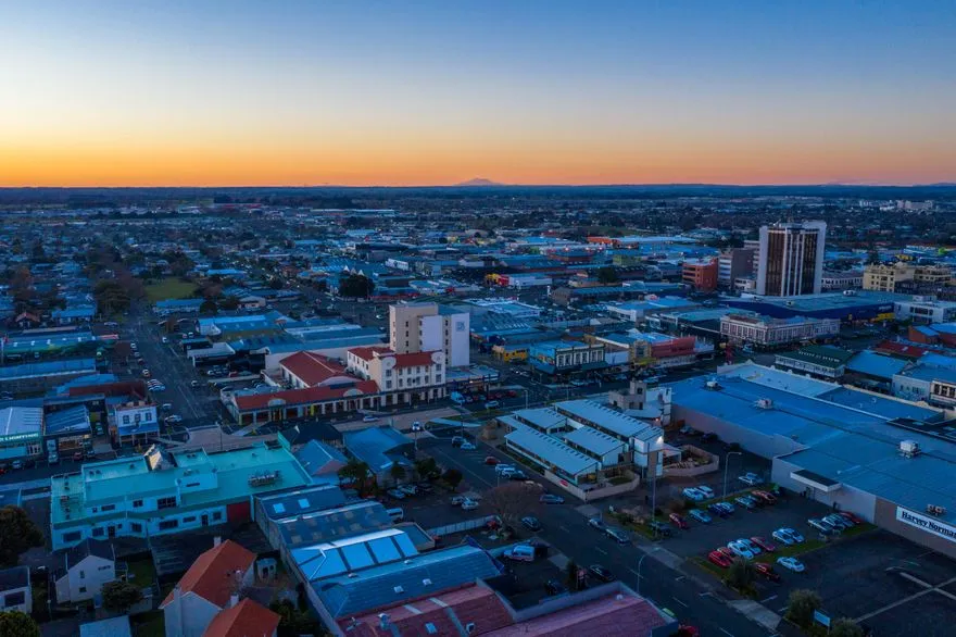 Aerial View of Palmerston North
