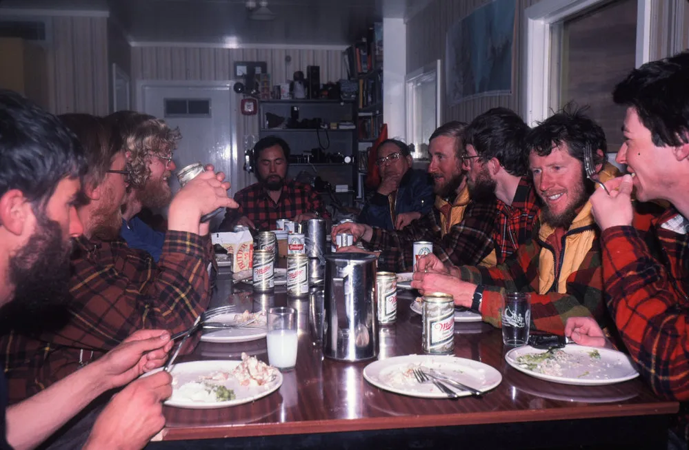 Evening meal, Vanda- NZ & Japanese parties