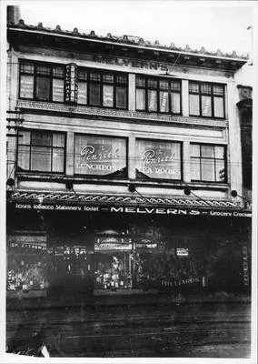 Melven's Building, Karangahape Rd., also Penrith Tearooms