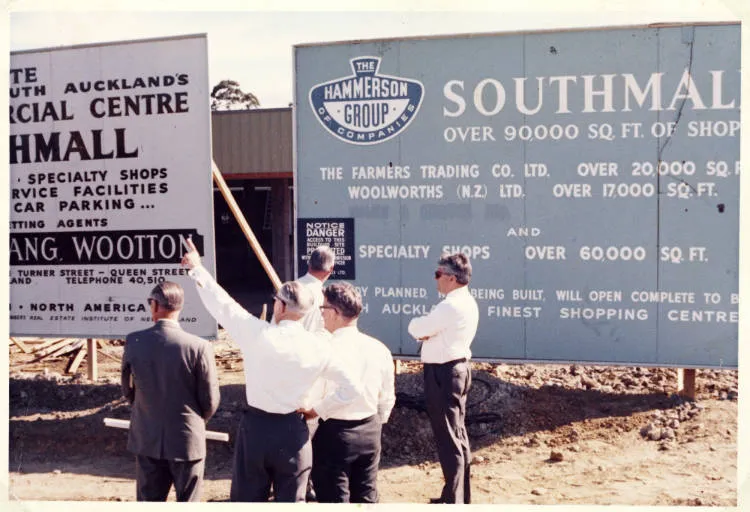 Southmall site, Manurewa, 1966