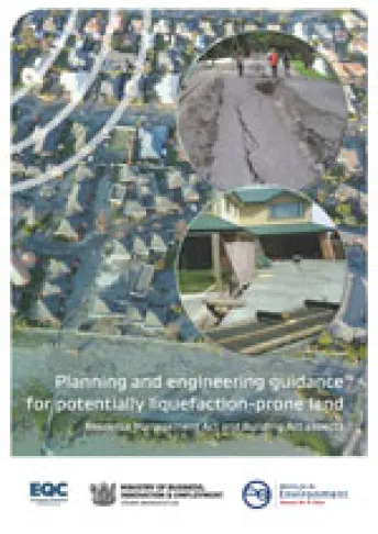 Planning and engineering guidance for potentially liquefaction-prone land: Resource Management Act and Building Act aspects