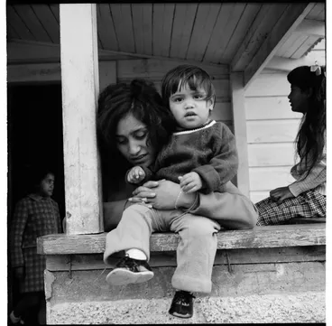 Image: Ringatu meeting, Ruatoki North; and at the old ladie's place, Kawerau