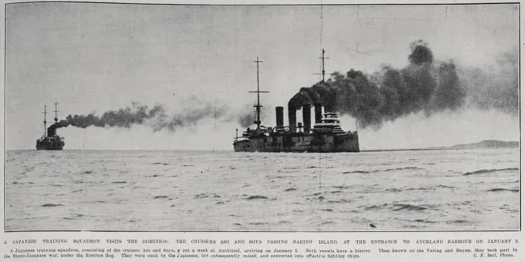 A Japanese Training Visits The Dominion