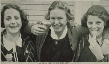 Image: After a visit at the tuck-shop