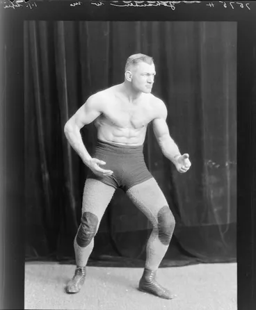 Image: Wrestler, Mr W Johnson