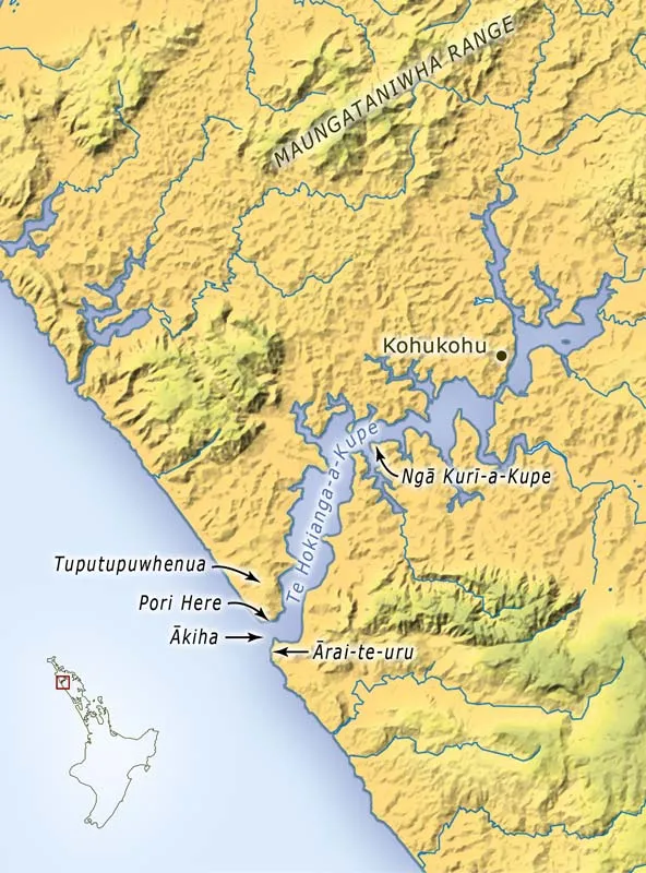 Places associated with Kupe