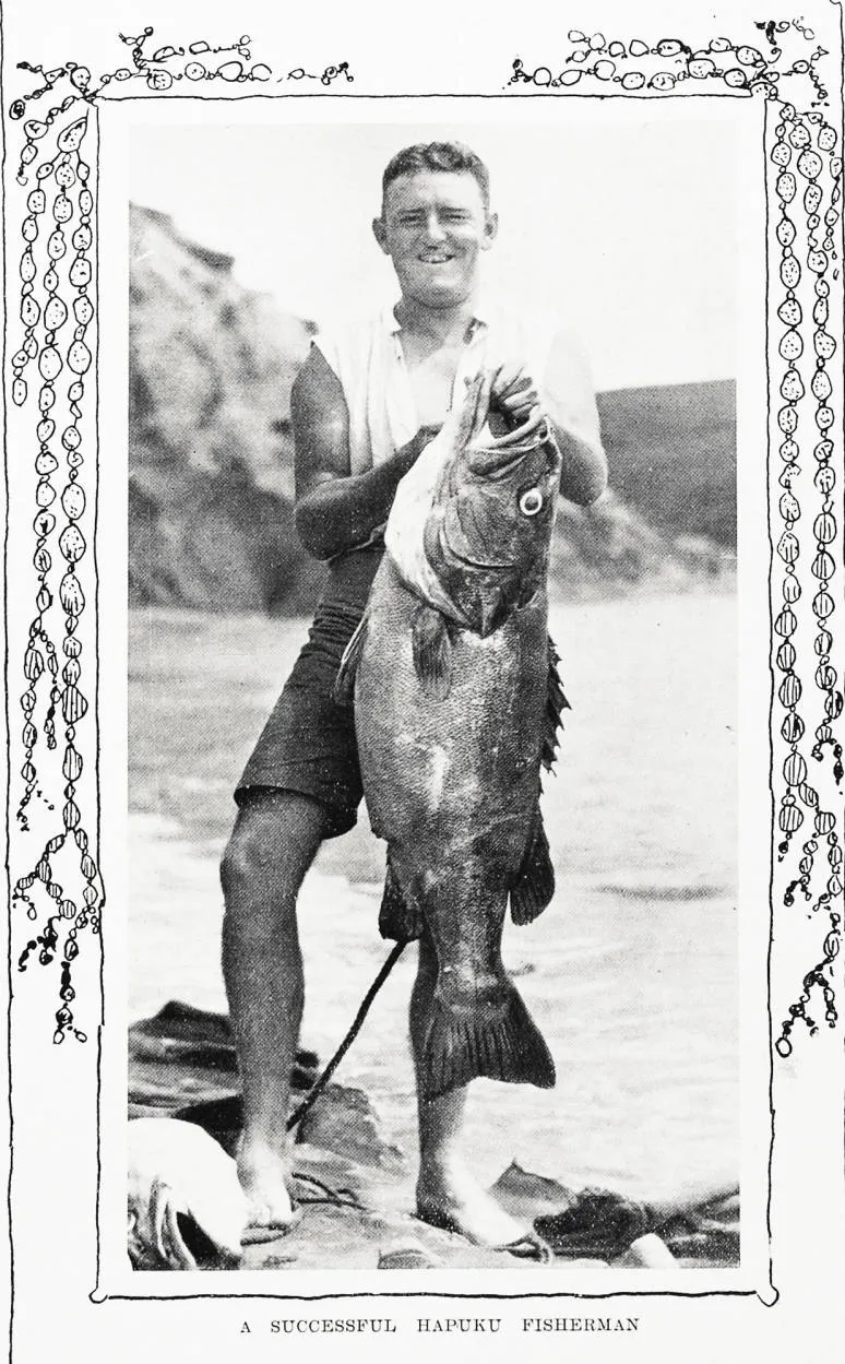 A successful Hapuku fisherman