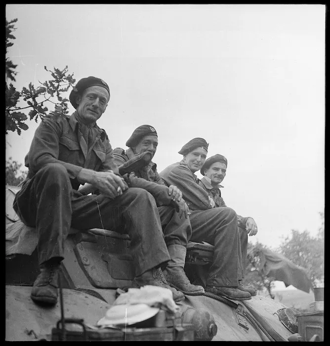 World War 2 New Zealand soldiers in Italy