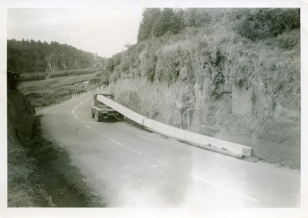 Hairini bridge pile c 1950s