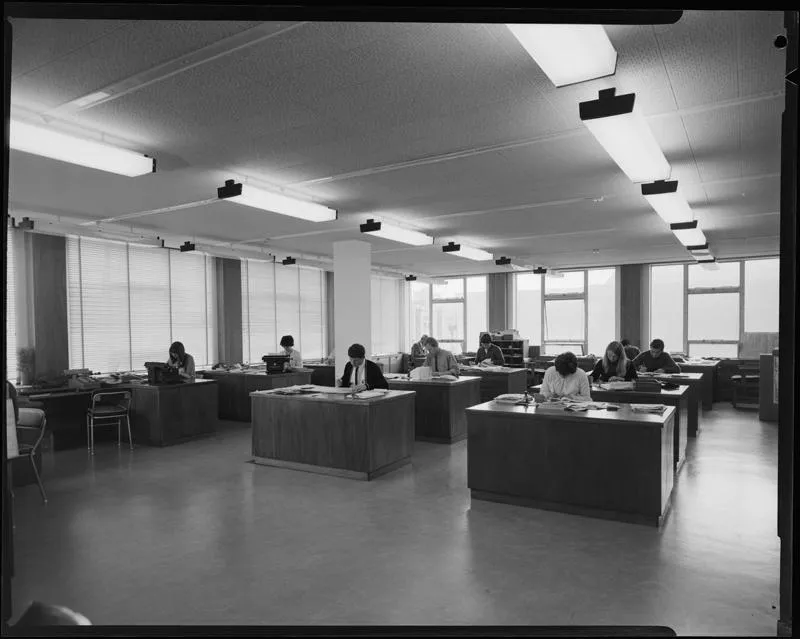 Inland Revenue Department, Office Interior