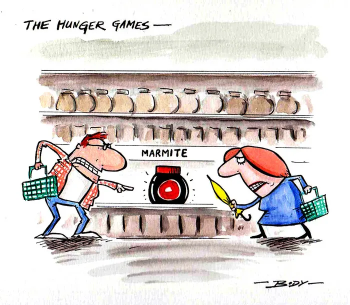 Body, Guy Keverne, 1967-:The Hunger Games - Marmite. 9 April 2012