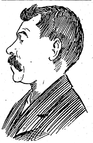 Image: JOHN ALBERT TUCKER (Arrested on a Charge of Murder). (NZ Truth, 21 February 1914)