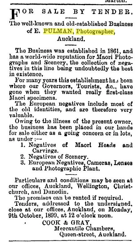 Sale of Elizabeth Pulman's business