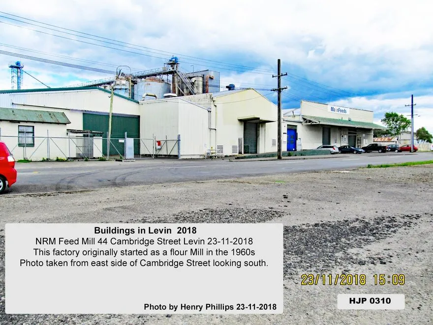 NRM Feed Mill 44 Cambridge Street Levin 23-11-2018