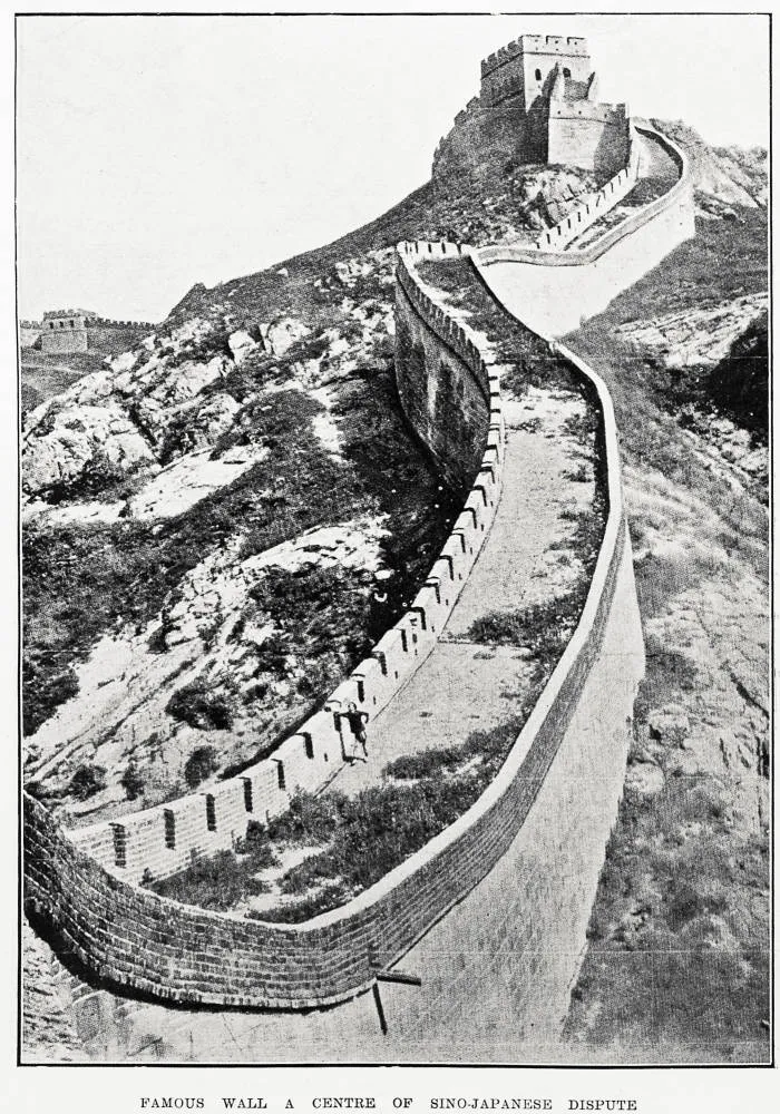 Famous wall a centre of Sino-Japanese dispute