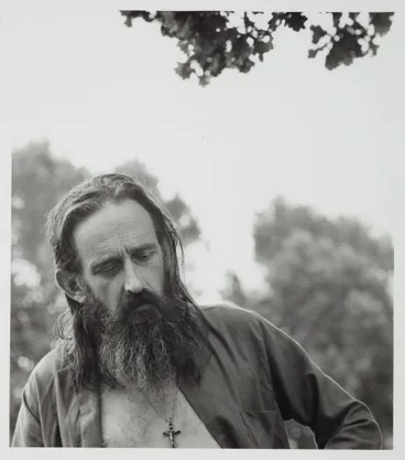 Image: James K Baxter at Horo Horo Students' Camp. From the series: Notes on the country I live in