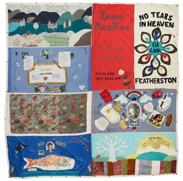 Image: New Zealand AIDS Memorial Quilt