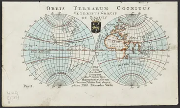 Image: Orbis Terrarum Cognitus Veteribus Graecis et Latinis