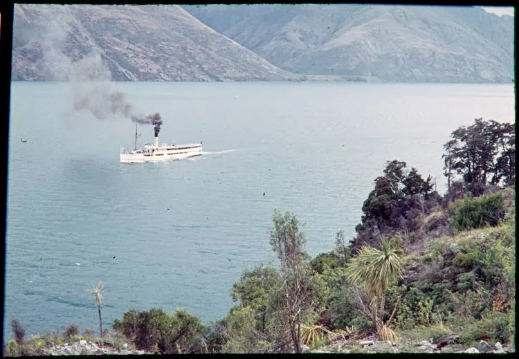 The Earnslaw on Lake Wakatipu, 1965