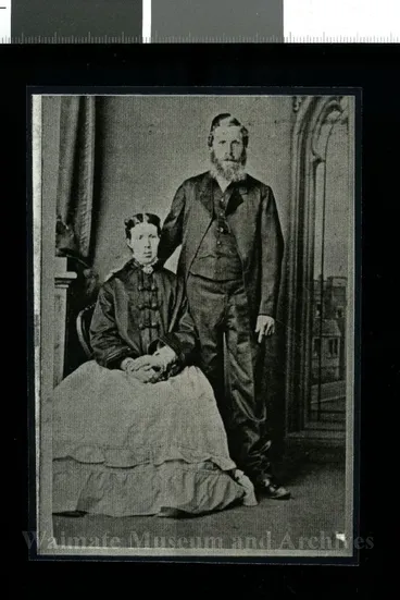 Image: Dr Margaret Cruickshank's mother and father as an engaged couple