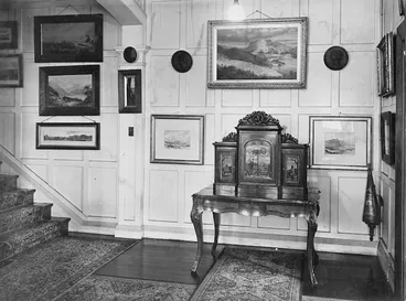 Image: Alexander Turnbull Library hallway, Bowen Street, Wellington