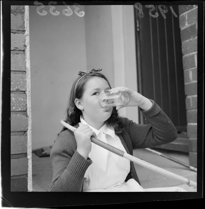 Kaye Tickner with a hula hoop
