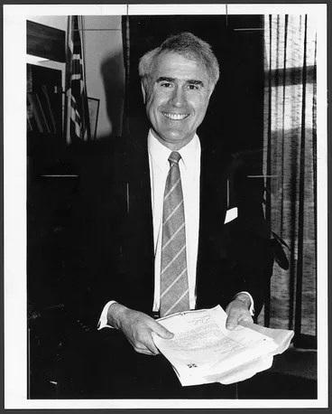 Image: Prime Minister Geoffrey Palmer