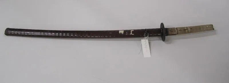Samurai sword and scabbard