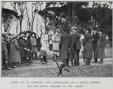 Arbor Day In Auckland Image: Arbor Day In Auckland