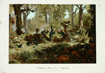 Image: Death of Major Von Tempsky