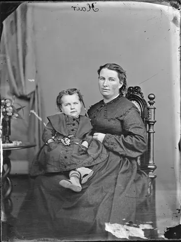 Image: Margaret Hair and daughter