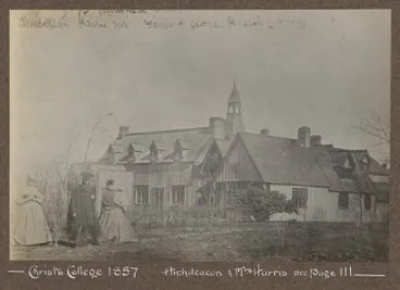 Image: Christ's College, Christchurch, 1857