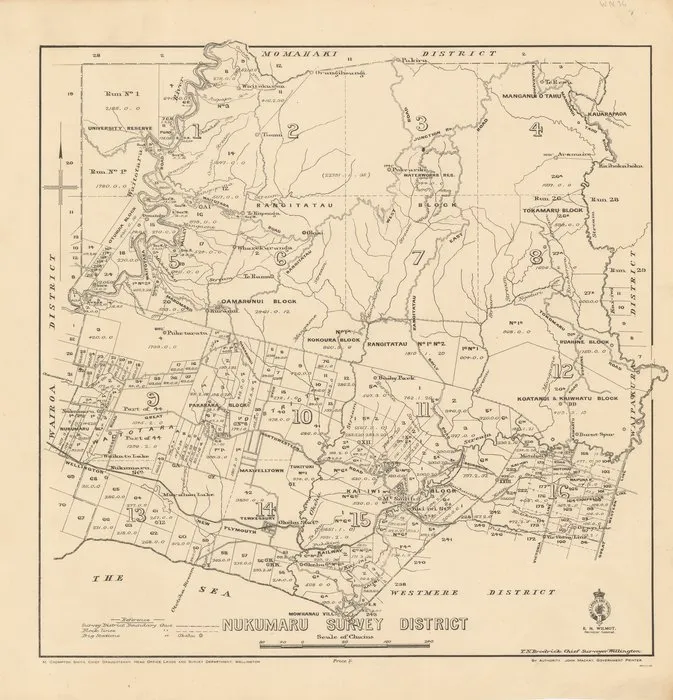 Nukumaru Survey District [electronic resource].
