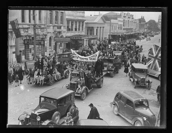 Victory Japan (VJ Day), Nelson