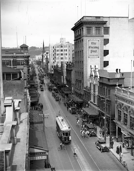 Overlooking Willis Street, Wellington